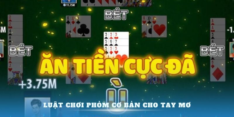 Luật chơi Phỏm cơ bản cho tay mơ