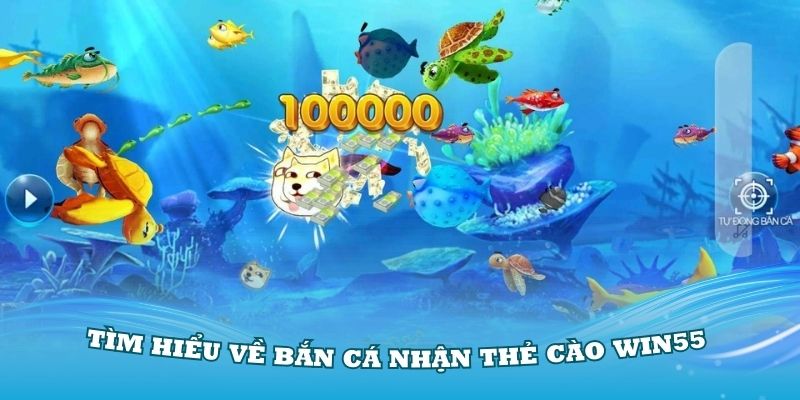 Tìm hiểu về bắn cá nhận thẻ cào Win55